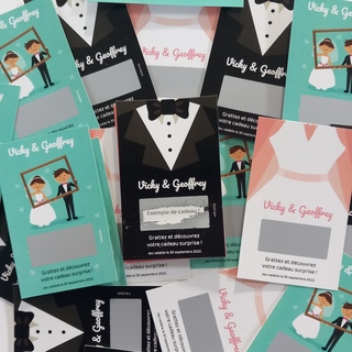 Gli organizzatori di matrimoni, le sale ricevimenti, i catering, i fotografi di matrimonio, i videomaker di matrimonio, i fioristi per matrimoni, le pasticcerie per torte nuziali, i negozi di abiti da sposa e di abiti da uomo, i gioiellieri per fedi e accessori da matrimonio, i DJ e musicisti per matrimoni, le agenzie di noleggio auto per matrimoni, i parrucchieri e i truccatori per matrimoni, ma anche i privati che si sposano e vogliono organizzare i propri premi, possono essere interessati a questo stile di biglietto per promuovere i loro servizi o animare il loro matrimonio. Gli organizzatori di matrimoni, le sale ricevimenti, i catering, i fotografi di matrimonio, i videomaker di matrimonio, i fioristi per matrimoni, le pasticcerie per torte nuziali, i negozi di abiti da sposa e di abiti da uomo, i gioiellieri per fedi e accessori da matrimonio, i DJ e musicisti per matrimoni, le agenzie di noleggio auto per matrimoni, i parrucchieri e i truccatori per matrimoni, ma anche i privati che si sposano e vogliono organizzare i propri premi, possono essere interessati a questo stile di biglietto per promuovere i loro servizi o animare il loro matrimonio.