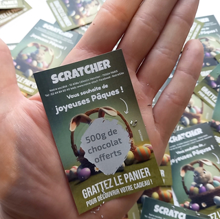 La Pasqua è una festa molto popolare e celebrata in molti paesi, il che la rende un'occasione ideale per le aziende che vogliono offrire prodotti e promozioni speciali. I biglietti gratta e vinci per la Pasqua possono attirare nuovi clienti, fidelizzare quelli esistenti e aumentare le vendite durante questo periodo festivo. Possono anche essere un modo divertente e interattivo per i clienti di partecipare allo spirito festoso e vincere ricompense o regali. La Pasqua è una festa molto popolare e celebrata in molti paesi, il che la rende un'occasione ideale per le aziende che vogliono offrire prodotti e promozioni speciali. I biglietti gratta e vinci per la Pasqua possono attirare nuovi clienti, fidelizzare quelli esistenti e aumentare le vendite durante questo periodo festivo. Possono anche essere un modo divertente e interattivo per i clienti di partecipare allo spirito festoso e vincere ricompense o regali.